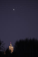 Astronoomiapilt #99: Veenus Plejaadides ja Tigu Astronoomiapilt #99: Veenus Plejaadides ja Tigu